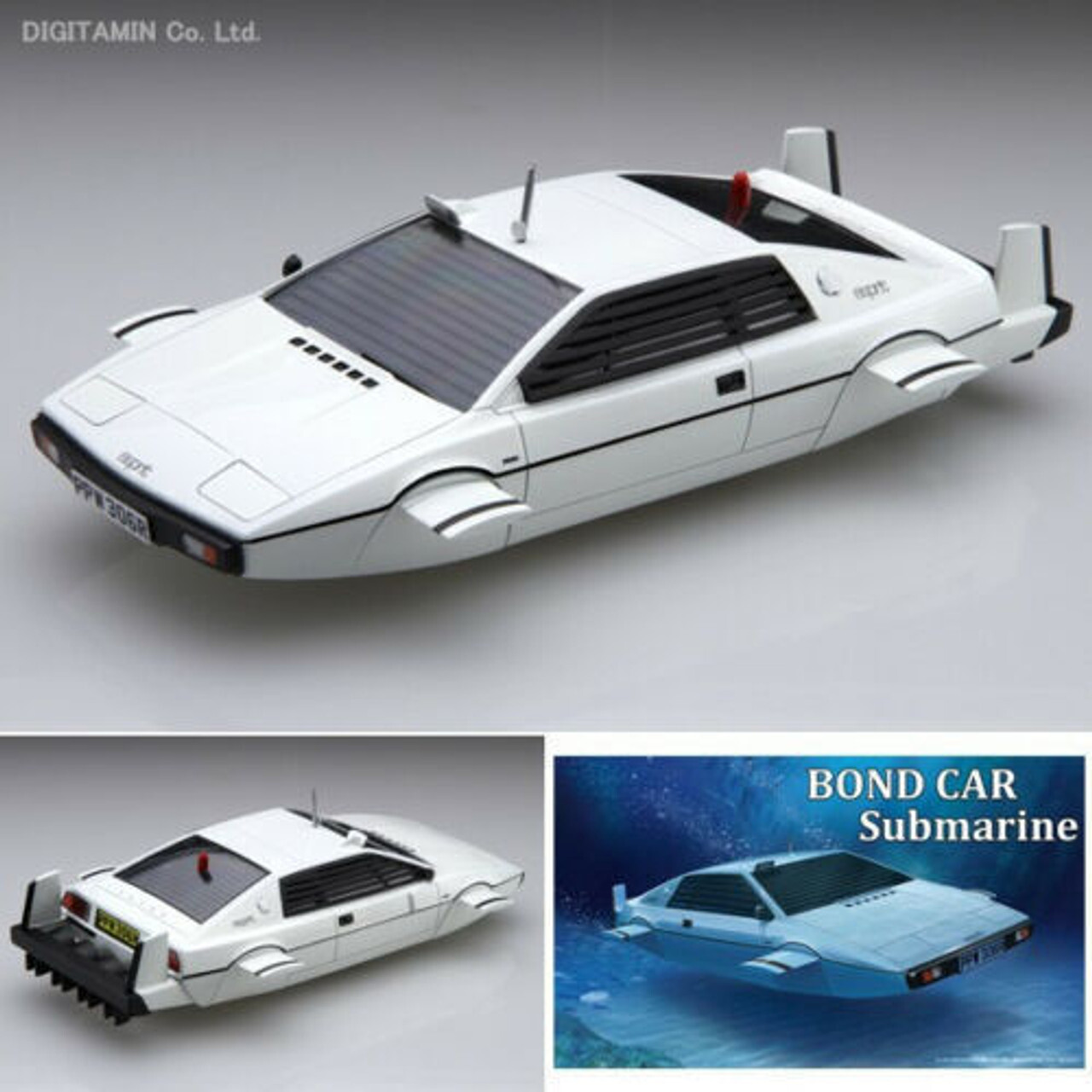 Maybe I need a car-submarine Mr Bond.