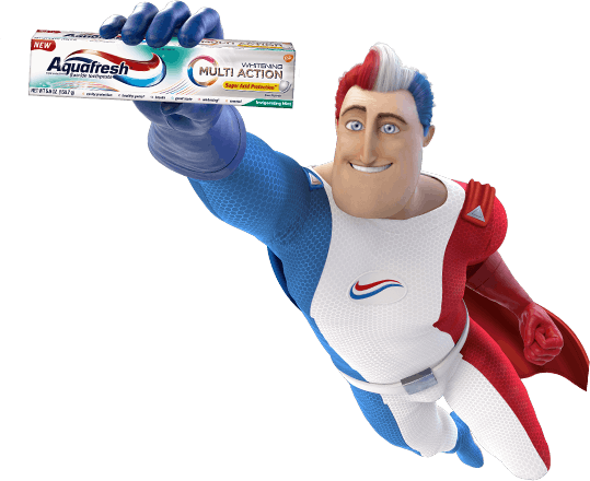 Aquafresh mascot